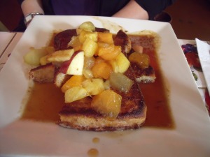 Tropical Fruit French Toast