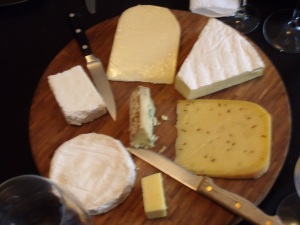 Lovely Cheeses Brought By Kevin and Anat